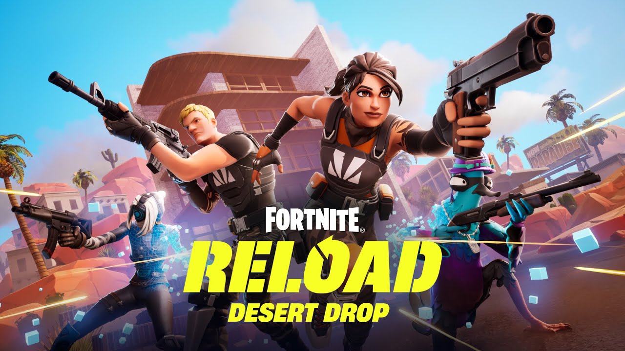 Reload Desert Drop: New Map, Solos, and More - YouTube