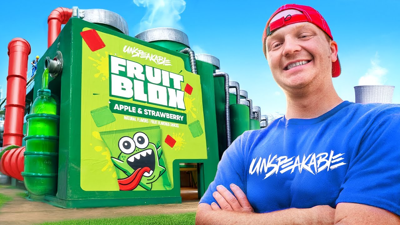 I Turned My House Into a Fruit Snack Factory! - YouTube