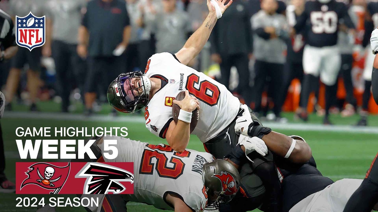 Tampa Bay Buccaneers vs. Atlanta Falcons Game Highlights | NFL 2024 Week 5 - YouTube