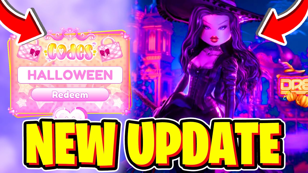 DRESS TO IMPRESS HALLOWEEN UPDATE! (New Codes, Lana Lore Quest, New Items & More) Roblox - YouTube