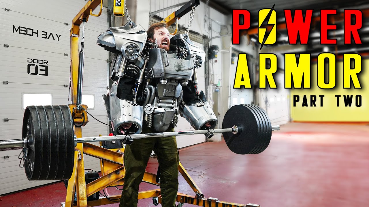 THE POWER SYSTEMS! | Real Life Power Armor (Part 2/6) - YouTube