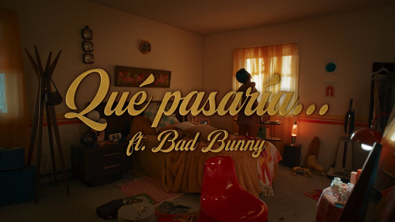 Rauw Alejandro & Bad Bunny - QuÃƒÂ© PasarÃƒÂ­a... (Lyric Video) - YouTube