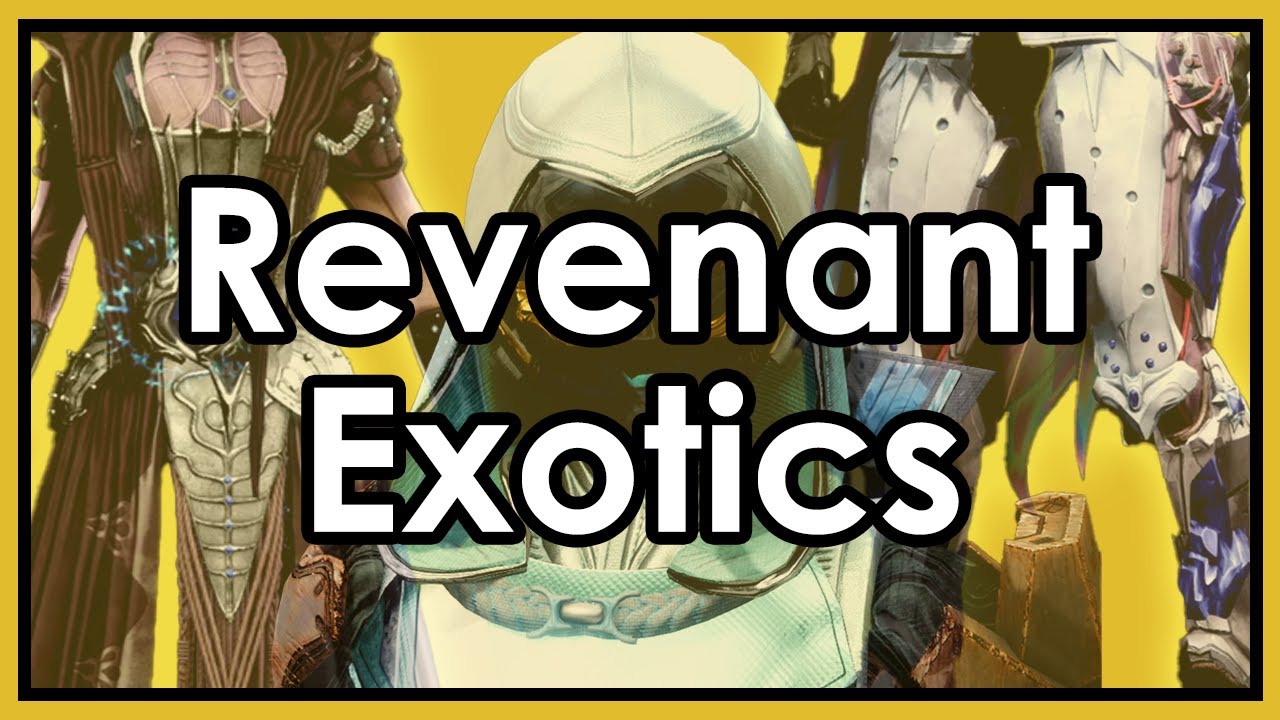 I played with Episode 2 Revenant exotics early. - YouTube