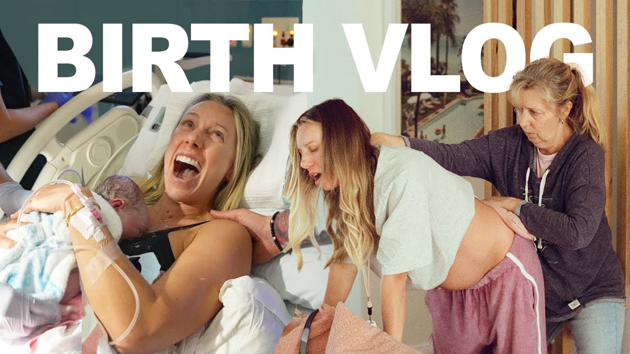 BIRTH VLOG | the labour & birth of our third baby - YouTube