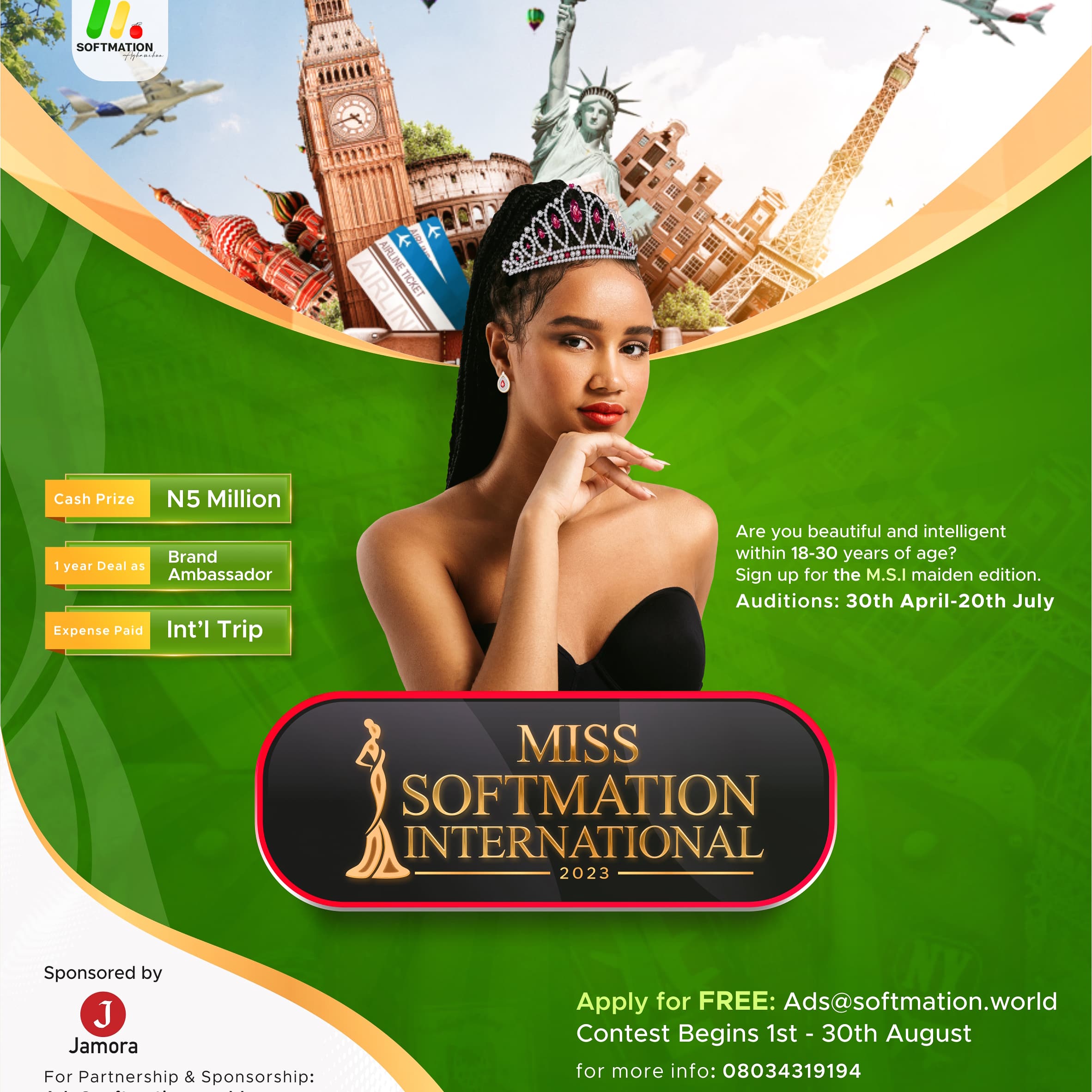 About Miss Softmation International - Softmation